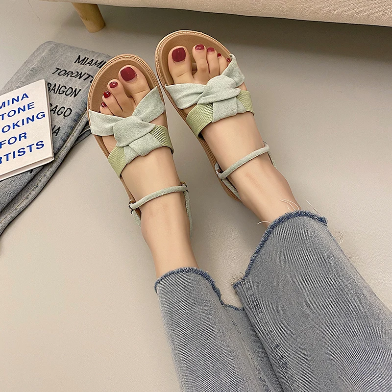 SLHJC Women Flat Heel Sandals Summer Footbeds Sandal Shoes Open Toe Slip On Slippers Holiday Shoes
SLHJC Women Flat Heel Sandals Summer Footbeds Sandal Shoes Open Toe Slip On Slippers Holiday Shoes