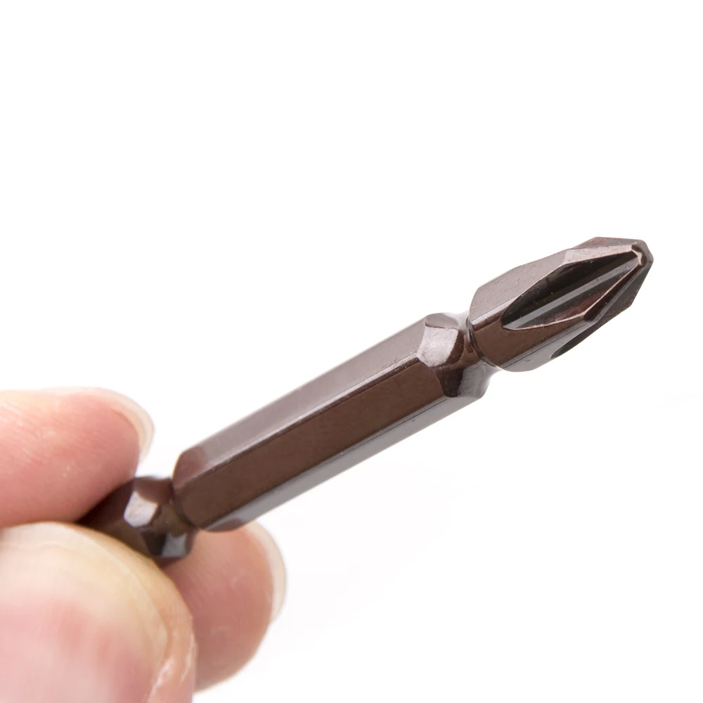 6.0mm 65mm Double Head Screwdriver Bits Set S2 Alloy Steel Copper Coating Cross Head With Cross Magnetic Bar Hand Tools
6.0mm 65mm Double Head Screwdriver Bits Set S2 Alloy Steel Copper Coating Cross Head With Cross Magnetic Bar Hand Tools