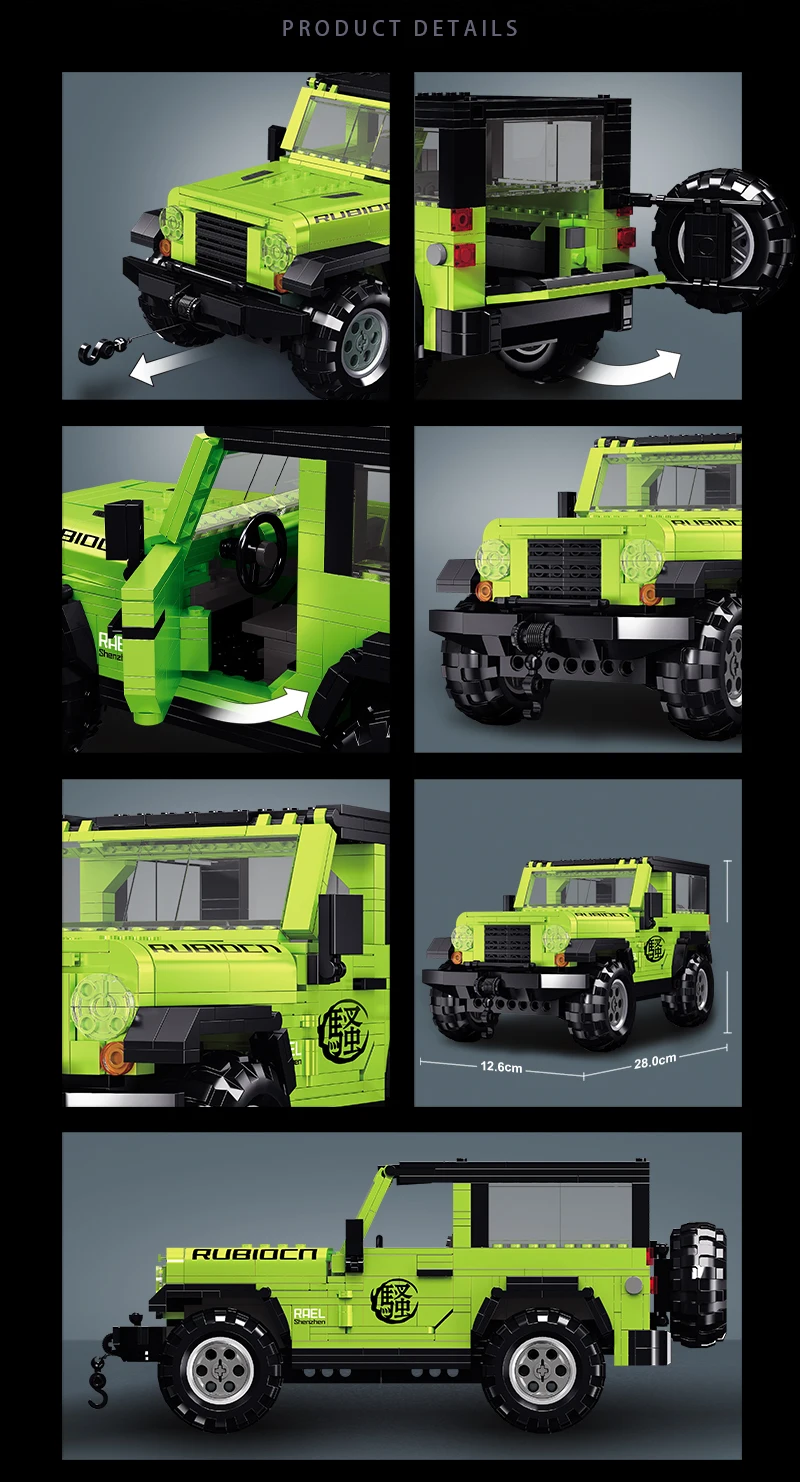 New City Tech Cars Trucks SUV Building Blocks Bricks DIY Model Mini Car Speed Off-road Vehicle Gifts Toys for Kids Children
New City Tech Cars Trucks SUV Building Blocks Bricks DIY Model Mini Car Speed Off-road Vehicle Gifts Toys for Kids Children