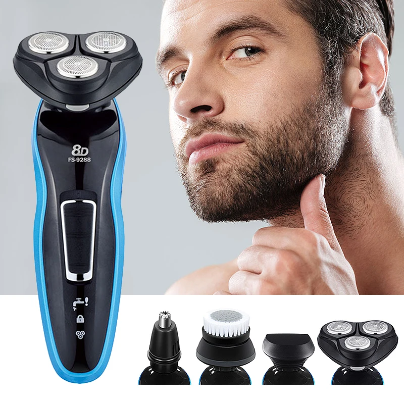 110-220V Men's Trimmer 4 In 1 Men's Electric Razor Nose And Ear Shaving Trimmer Barber Shop Barber Professional Hair Clipper 40D
110-220V Men's Trimmer 4 In 1 Men's Electric Razor Nose And Ear Shaving Trimmer Barber Shop Barber Professional Hair Clipper 40D