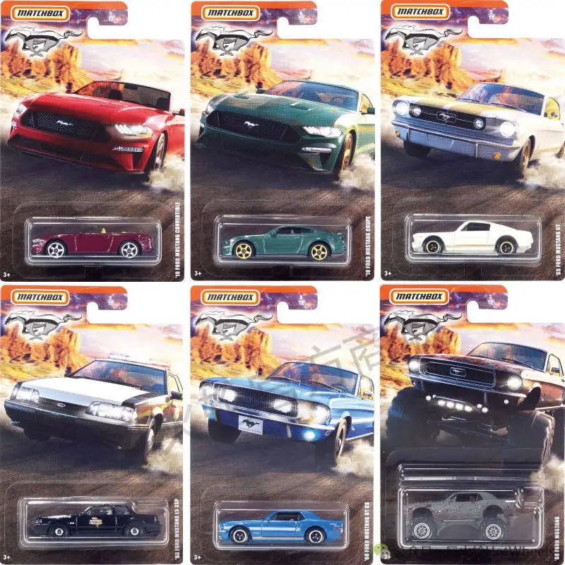 Matchbox city hero transportation series Ford Mustang series a box of 10 sets of six ggf12 
Matchbox city hero transportation series Ford Mustang series a box of 10 sets of six ggf12