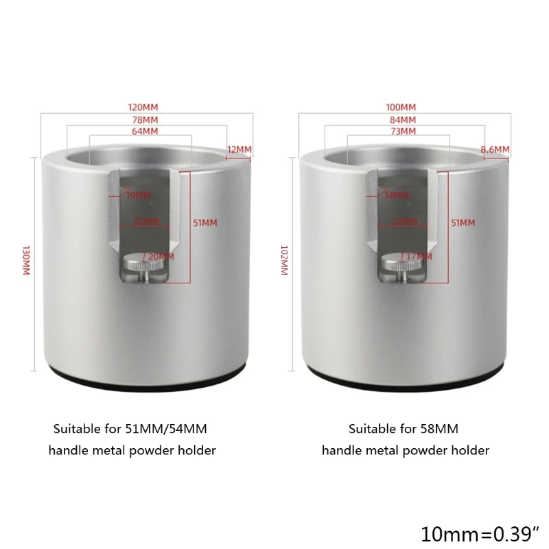 Coffee Handle Rack Powder Making Holder Sturdy Adjustable Espresso Coffee Tamper
Coffee Handle Rack Powder Making Holder Sturdy Adjustable Espresso Coffee Tamper