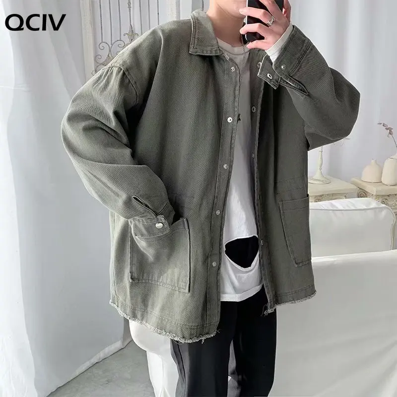 Men Jackets Harajuku BF Denim Coats Hip-pop Fashion High Street Handsome Teens Korean-style Outwear Fur-line Retro Baggy
Men Jackets Harajuku BF Denim Coats Hip-pop Fashion High Street Handsome Teens Korean-style Outwear Fur-line Retro Baggy
