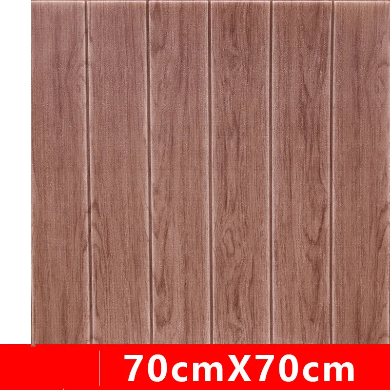 Self-adhesive Wallpaper 3d Solid Wood Wall Stickers 70*70cm Living Bedroom Decor Warm Waterproof Mildew Wall Room Decoration
Self-adhesive Wallpaper 3d Solid Wood Wall Stickers 70*70cm Living Bedroom Decor Warm Waterproof Mildew Wall Room Decoration