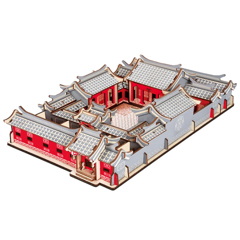 Educational Puzzle Wooden Toy For Children 3D Puzzles Beijing Courtyard House Children Toys Diy Gift For Adult with 179pcs Parts
Educational Puzzle Wooden Toy For Children 3D Puzzles Beijing Courtyard House Children Toys Diy Gift For Adult with 179pcs Parts