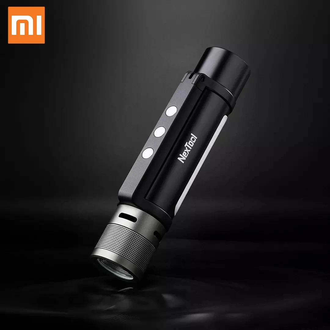 Xiaomi NexTool Outdoor 6 in 1 LED Flashlight Ultra Bright Torch Waterproof Camping Night Light Zoomable Portable Emergency Light
Xiaomi NexTool Outdoor 6 in 1 LED Flashlight Ultra Bright Torch Waterproof Camping Night Light Zoomable Portable Emergency Light