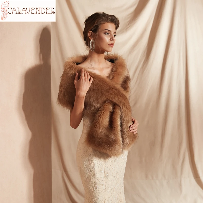 PJ18088 Women Faux Fur Party Scarf Collar Fox Fur Shawl for Bridal Female Fashion Autumn Winter Warm Scarves Shawls Accessory
PJ18088 Women Faux Fur Party Scarf Collar Fox Fur Shawl for Bridal Female Fashion Autumn Winter Warm Scarves Shawls Accessory