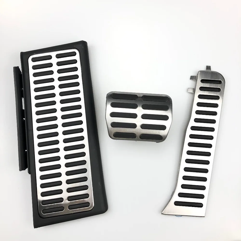 Aluminum Car Footrest Pedal Fuel Gas Brake Pedals Pad Plate For Audi Q3 2013-2018 LHD Car Styling Accessories 
Aluminum Car Footrest Pedal Fuel Gas Brake Pedals Pad Plate For Audi Q3 2013-2018 LHD Car Styling Accessories