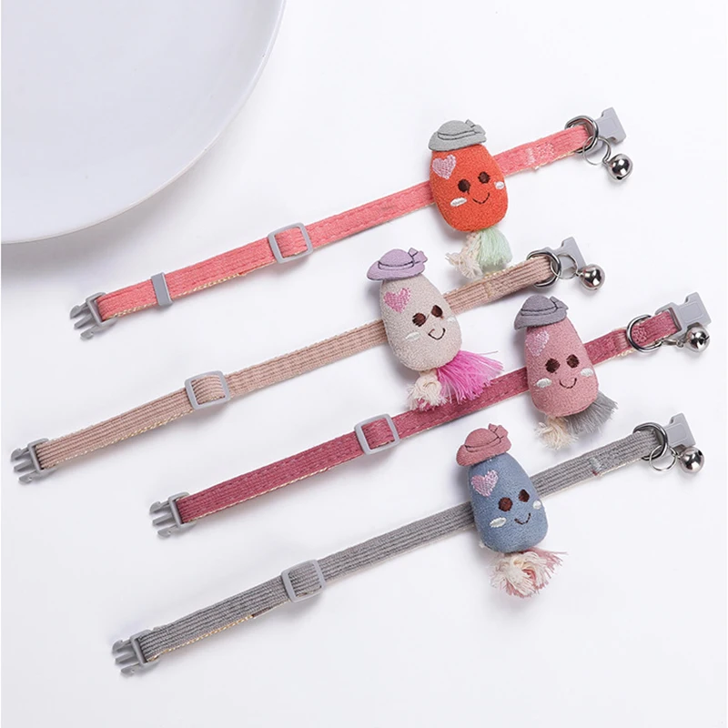Cartoon Cat Collar With Cute Bell Adjustable Comfortable Collar Pet Supplies For Small Dog Cat Kitten Puppy Pet Supplies
Cartoon Cat Collar With Cute Bell Adjustable Comfortable Collar Pet Supplies For Small Dog Cat Kitten Puppy Pet Supplies