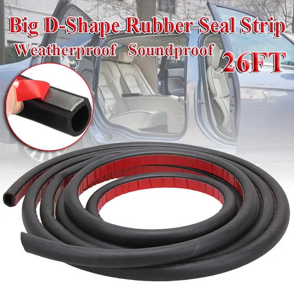 Universal 8 Meters Car D Shape Rubber Seal Sound Weather Strip Door Edge Moulding Trim
Universal 8 Meters Car D Shape Rubber Seal Sound Weather Strip Door Edge Moulding Trim
