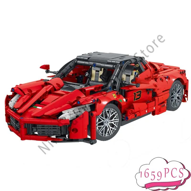 Новинка 1659 шт. конструктор Супер спортивный автомобиль Ferrari игрушки Кубики MOC технология Детский Рождественский подарок модель «сделай сам...
Новинка 1659 шт. конструктор Супер спортивный автомобиль Ferrari игрушки Кубики MOC технология Детский Рождественский подарок модель «сделай сам...