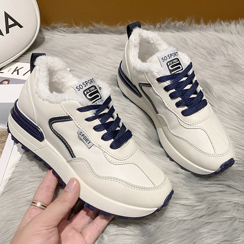 2021 Fashion Vintage Sneakers Winter Fur Chunky Vulcanize Shoes Women Casual Punk Platform Footwear Ladies White Flats Shoes Hot
2021 Fashion Vintage Sneakers Winter Fur Chunky Vulcanize Shoes Women Casual Punk Platform Footwear Ladies White Flats Shoes Hot