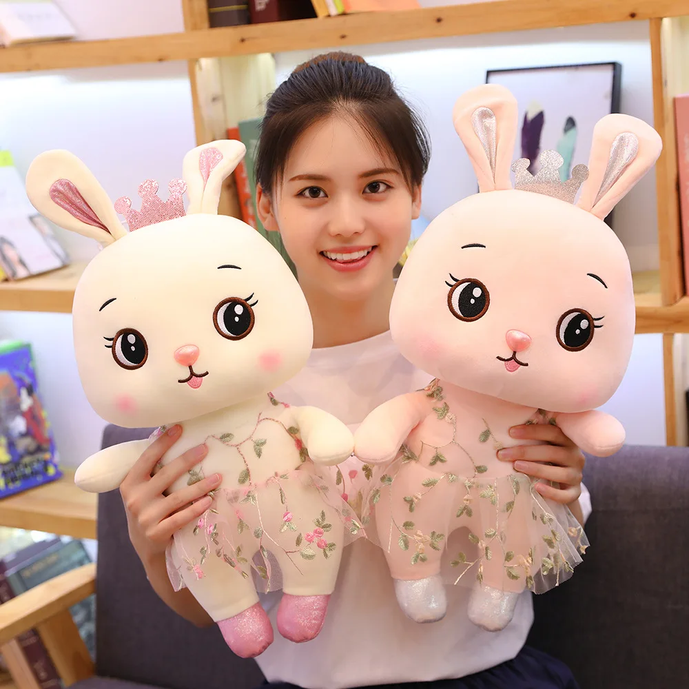 35-95cm Cute Rabbit with Lace Skirt Plush Toys Soft Stuffed Bunny Dolls Lovely Animal Sleeping Pillows for Kids Baby Girls Gifts
35-95cm Cute Rabbit with Lace Skirt Plush Toys Soft Stuffed Bunny Dolls Lovely Animal Sleeping Pillows for Kids Baby Girls Gifts