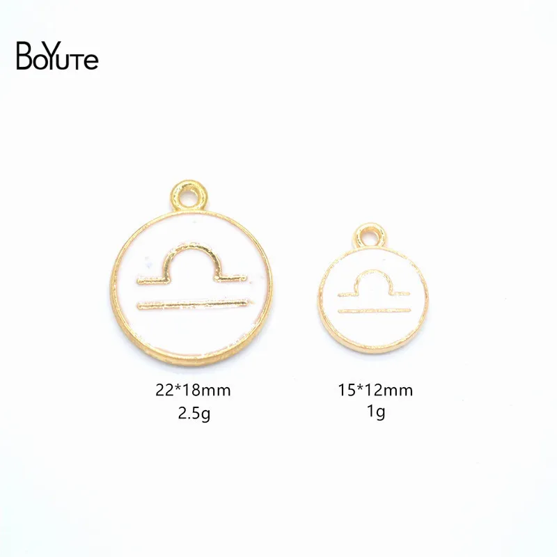 BoYuTe (12 Pieces/Set) Metal Alloy 4 Colors Enamel Zodiac Signs Charms Pendant Diy Hand Made Jewelry Accessories
BoYuTe (12 Pieces/Set) Metal Alloy 4 Colors Enamel Zodiac Signs Charms Pendant Diy Hand Made Jewelry Accessories