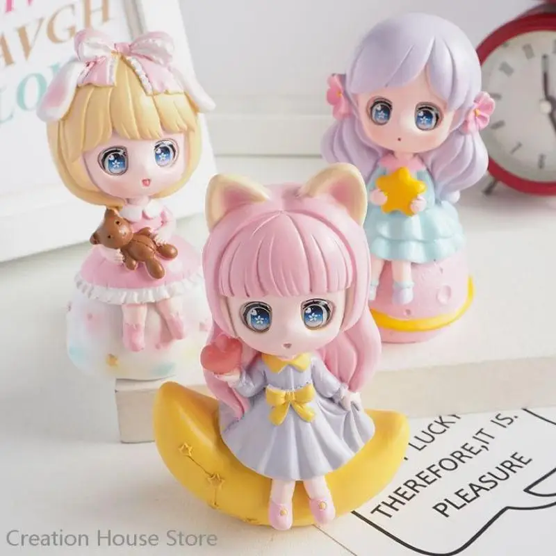 Moon Princess figurine Kawaii Room decoration car interior Ornament Girl resin sculpture crafts desktop decor birthday gift
Moon Princess figurine Kawaii Room decoration car interior Ornament Girl resin sculpture crafts desktop decor birthday gift