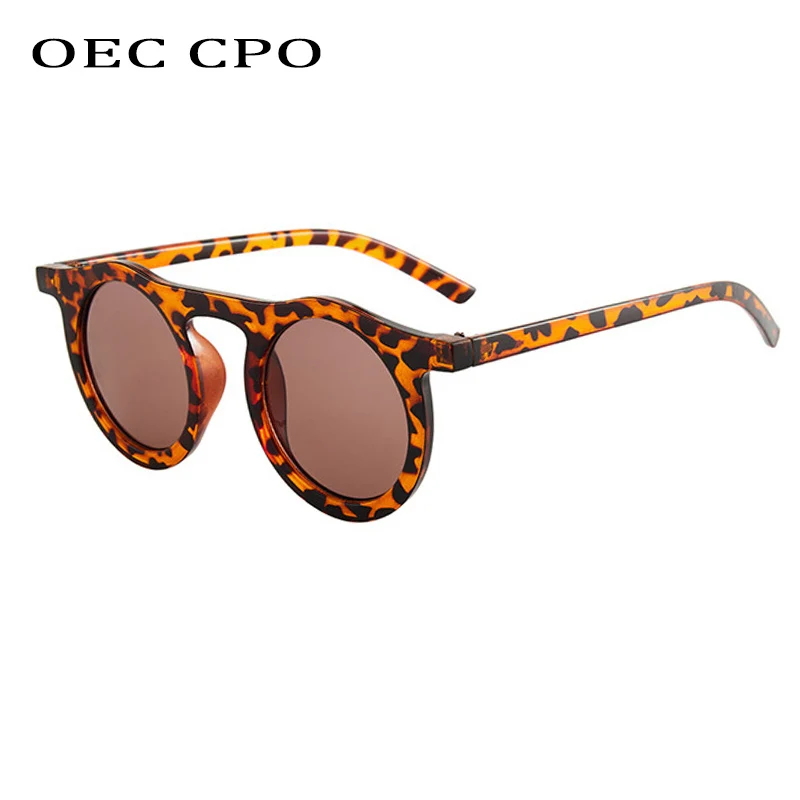 Классические круглые солнцезащитные очки OEC CPO для мужчин и женщин модные