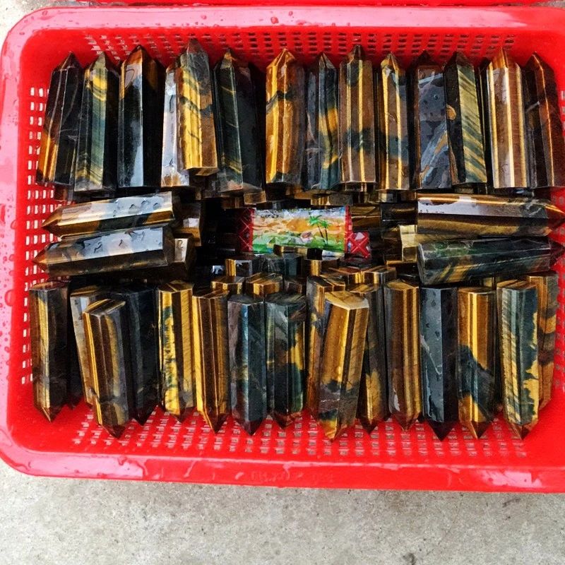 Natural Stone Mineral Crystal Tiger Eye Stone Family Decoration Witchcraft Worship Meditation Wheel Pulse Healing Crystal Column
Natural Stone Mineral Crystal Tiger Eye Stone Family Decoration Witchcraft Worship Meditation Wheel Pulse Healing Crystal Column