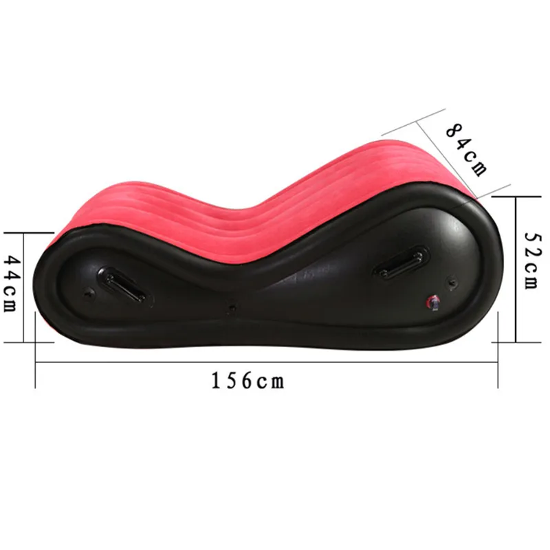 Надувная подушка с вибратором Lux Fetish, ярко-розовая LF5312 - Lux Fetish - Подушки для секса - Купить