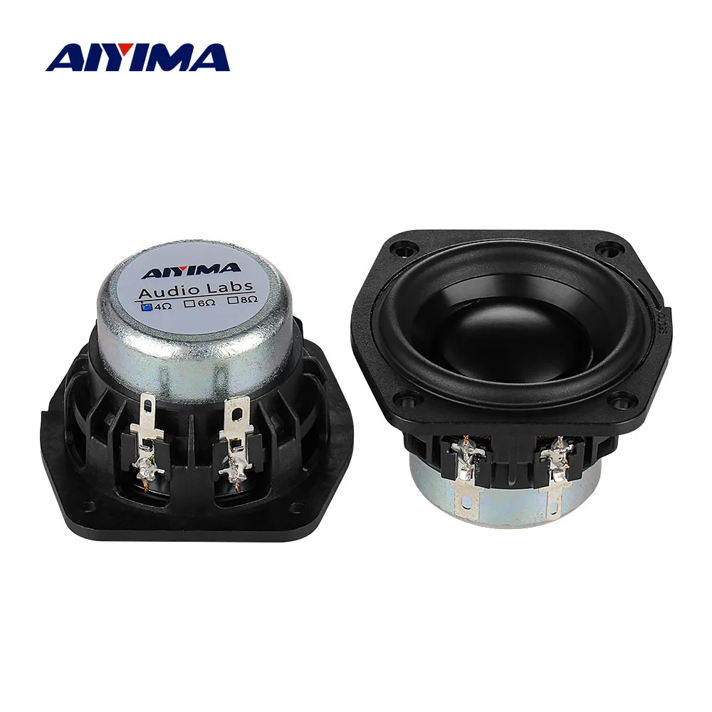 Портативная Bluetooth Колонка AIYIMA 2 дюйма 4 Ом 15 Вт полный диапазон низкочастотная