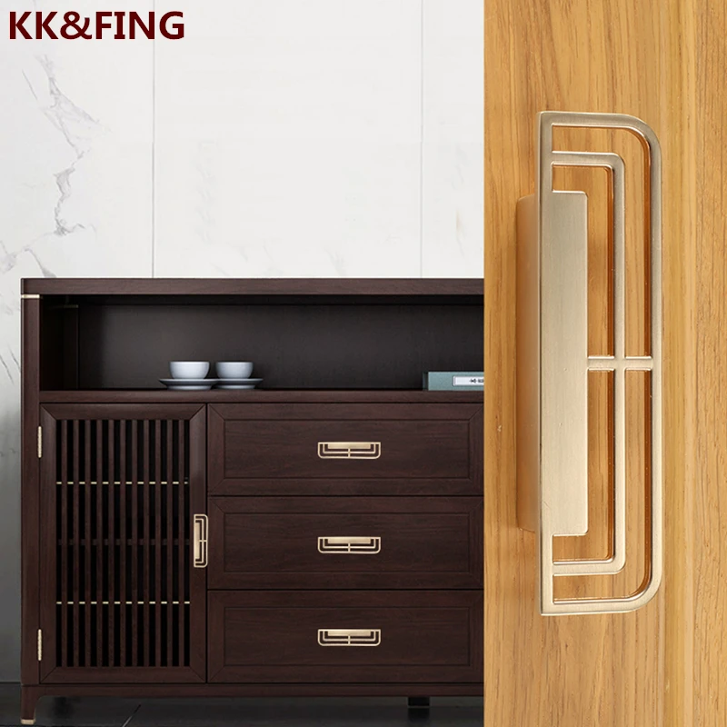 KK&FING New Chinese Style Imitation Copper Cabinet Pulls Antique Cabinet Handles Drawer Knobs Improvement Furniture Hardware
KK&FING New Chinese Style Imitation Copper Cabinet Pulls Antique Cabinet Handles Drawer Knobs Improvement Furniture Hardware