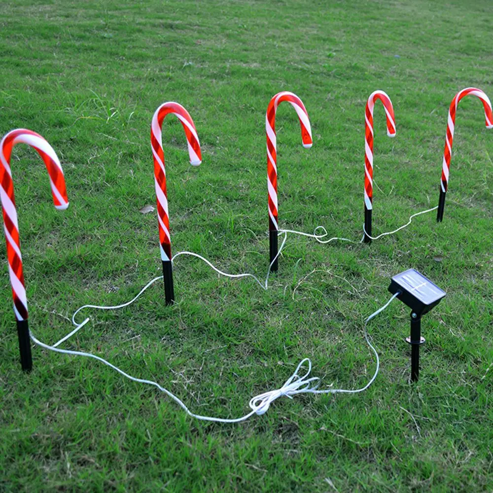 4pcs Solar LED Christmas Candy Cane Pathway Lights Christmas Landscape Lawn Lamps Outdoor Christmas Decorations
4pcs Solar LED Christmas Candy Cane Pathway Lights Christmas Landscape Lawn Lamps Outdoor Christmas Decorations