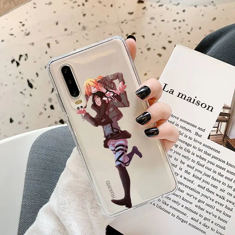 Japanese attack on Titan Phone Case Transparent for Samsung A71 S9 10 20 HUAWEI p30 40 honor 10i 8x xiaomi note 8 Pro 10t 11 
Japanese attack on Titan Phone Case Transparent for Samsung A71 S9 10 20 HUAWEI p30 40 honor 10i 8x xiaomi note 8 Pro 10t 11