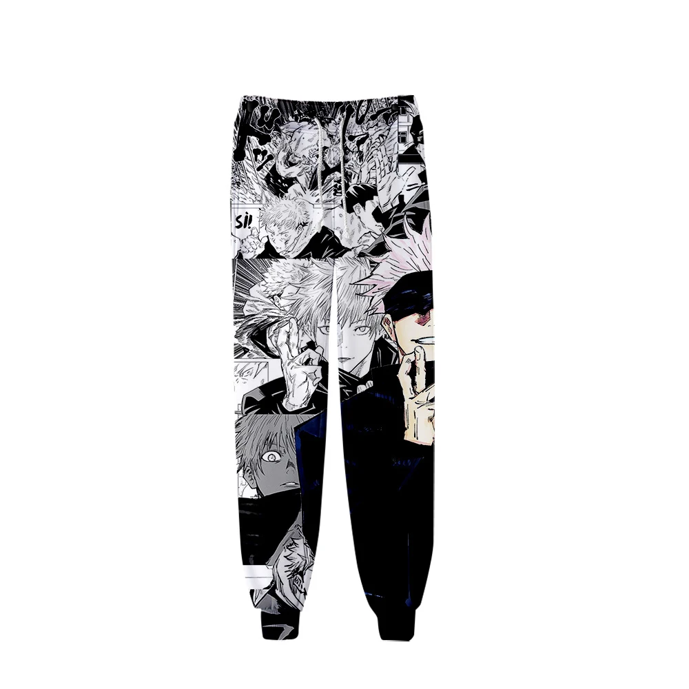 

Personality Anime jujutsu kaisen Trousers 3D Fashion Jogger Pant Men/Women Streetwear Long Pants Harajuku Sweatpants Pants