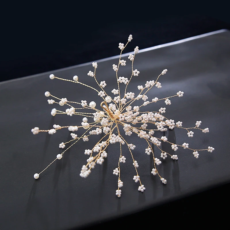 New bride wedding fascinate beaded hair ornament set super fairy accessories Headdress beauty jewelry for women diadema pelo
New bride wedding fascinate beaded hair ornament set super fairy accessories Headdress beauty jewelry for women diadema pelo