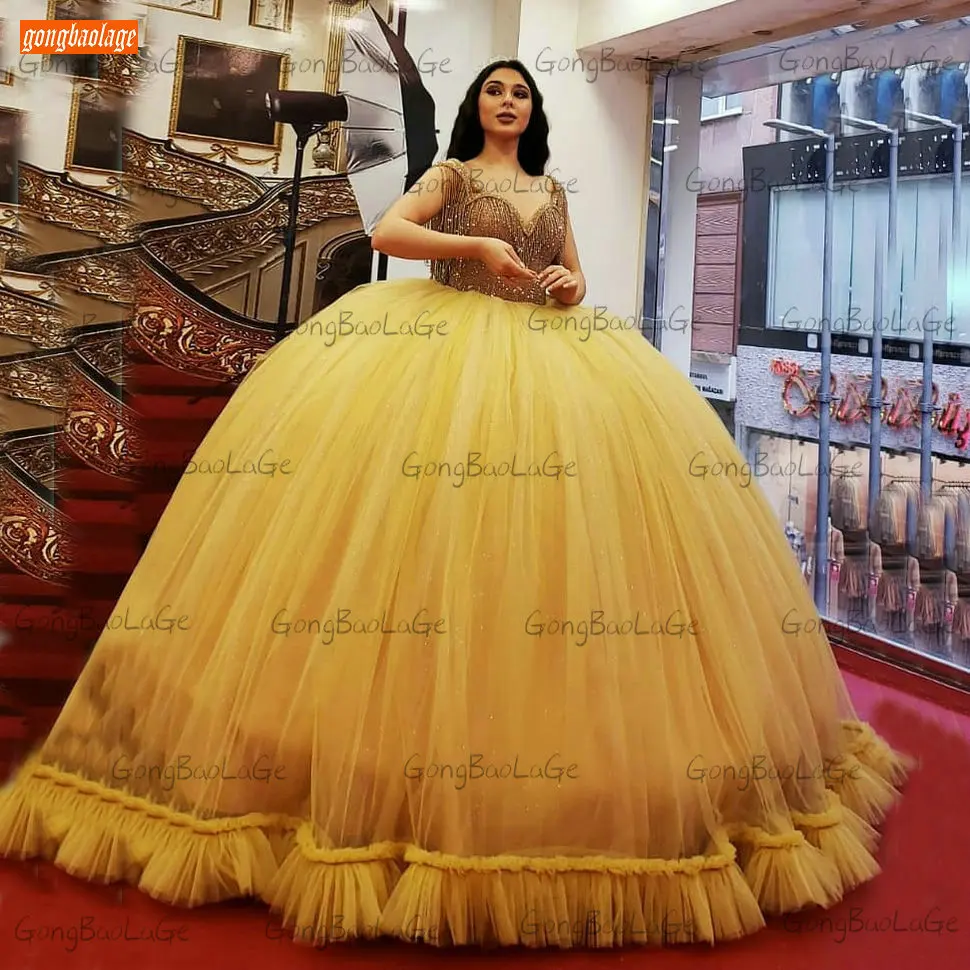 Luxury Gold Wedding Dresses Beading 2021 Vestido De Noiva Arabic Women Customized Bridal Gown Sexy Backless Vestido De Casamento
Luxury Gold Wedding Dresses Beading 2021 Vestido De Noiva Arabic Women Customized Bridal Gown Sexy Backless Vestido De Casamento