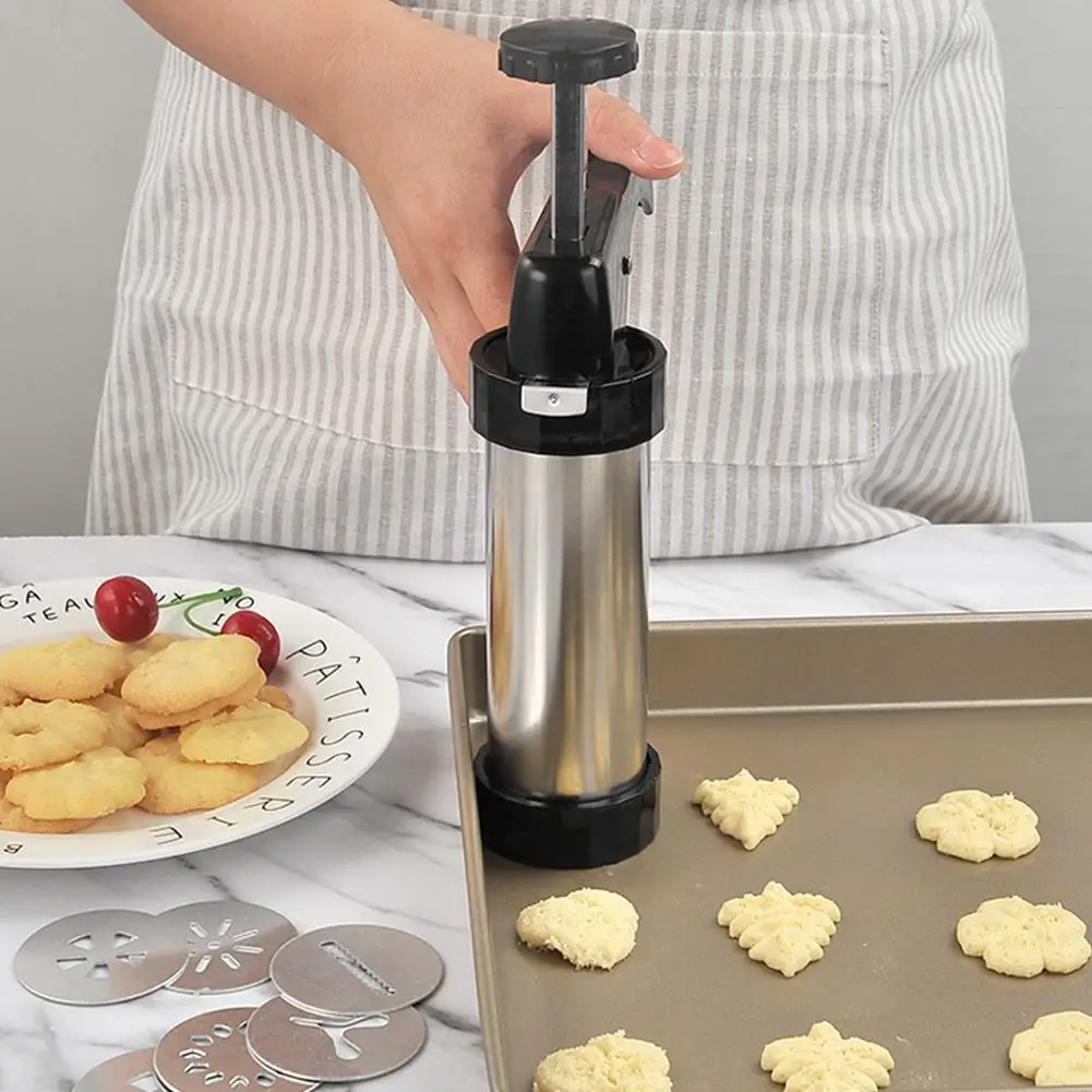 Biscuit Maker Cookie Gun Machine Cookie Making Cake Molds Piping Decoration Cookie Nozzles Press Press Pastry Kit Y3M5
Biscuit Maker Cookie Gun Machine Cookie Making Cake Molds Piping Decoration Cookie Nozzles Press Press Pastry Kit Y3M5