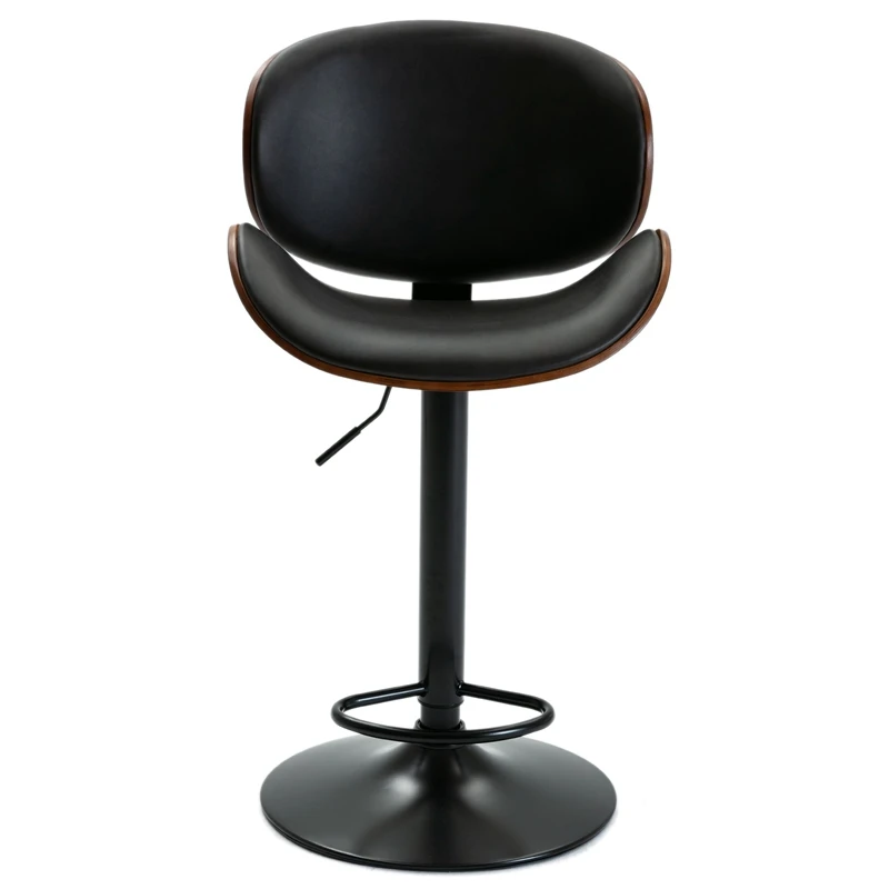 2Pcs Adjustable Bar Stools ,Walnut Bentwood Upholstered Swivel Barstool, PU Leather Cushion Counter Barstools
2Pcs Adjustable Bar Stools ,Walnut Bentwood Upholstered Swivel Barstool, PU Leather Cushion Counter Barstools