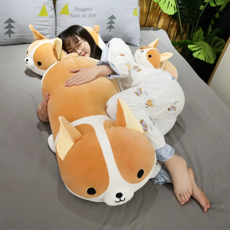 40/65/85cm Giant Size Cute Corgi Dog Plush Toys Stuffed Animal Puppy Dog Pillow Soft Lovely Doll Kawaii Christmas Gift for Kids
40/65/85cm Giant Size Cute Corgi Dog Plush Toys Stuffed Animal Puppy Dog Pillow Soft Lovely Doll Kawaii Christmas Gift for Kids