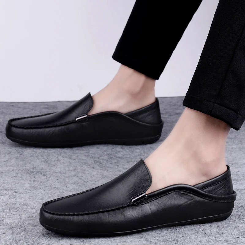 Men Black Casual Shoes Casual Leather Man Shoe Male Mens Shoes Sports Hot Sneakers Fashion Men's Men Black Flat For Wear
Men Black Casual Shoes Casual Leather Man Shoe Male Mens Shoes Sports Hot Sneakers Fashion Men's Men Black Flat For Wear