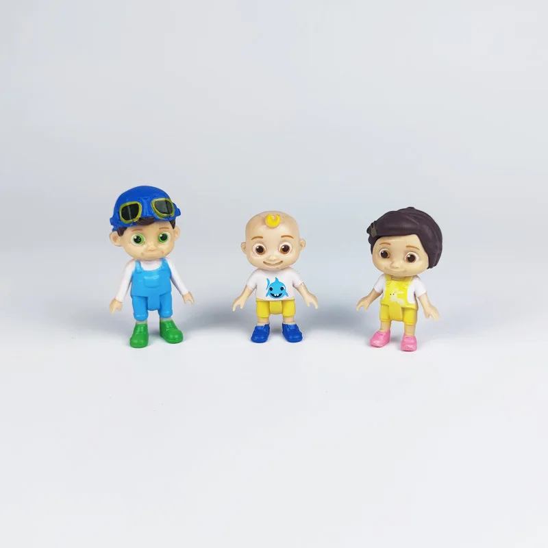 6pcs/set Cocomelon Action Figure Toys JJ Family Model Dolls with Box For Children Gift 201
6pcs/set Cocomelon Action Figure Toys JJ Family Model Dolls with Box For Children Gift 201