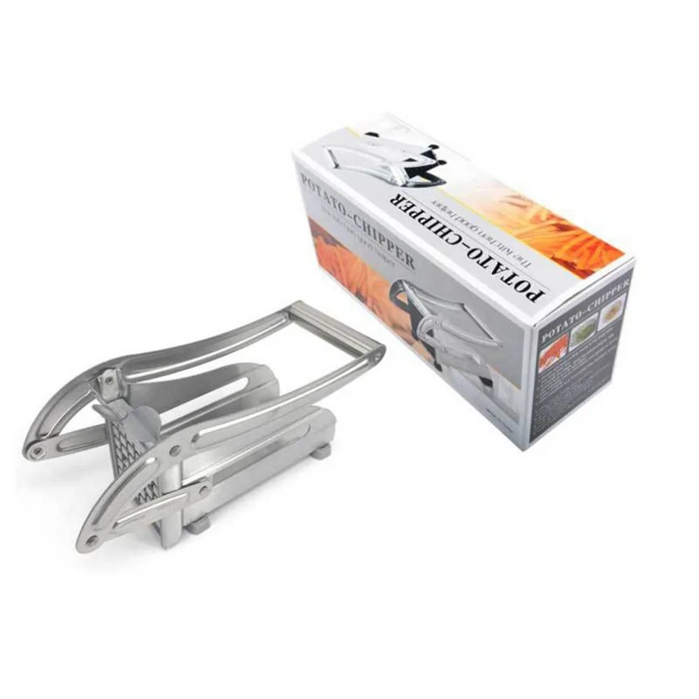 2 Blades Stainless Steel French Fry Potato Cutter Slicer Chipper For Cucumber Vegetables Carrot
2 Blades Stainless Steel French Fry Potato Cutter Slicer Chipper For Cucumber Vegetables Carrot