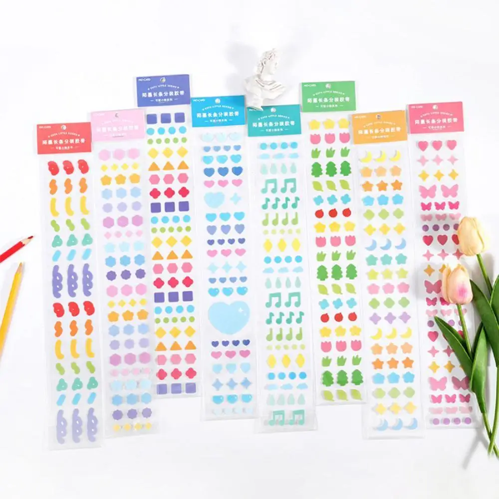 Long Strip of Packaging Tape Mini Pattern Stickers Decoration Planner Scrapbooking Idol Cards Deco Stationery
Long Strip of Packaging Tape Mini Pattern Stickers Decoration Planner Scrapbooking Idol Cards Deco Stationery