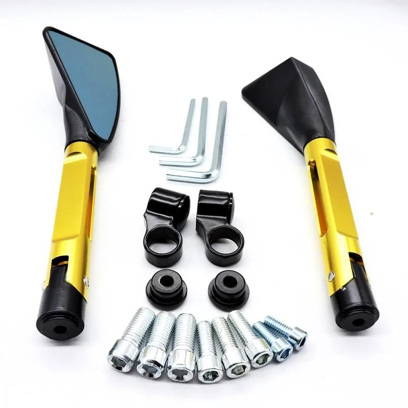 Motorcycle Rearview Mirror Modified Retroreflector CNC Universal Rearview Mirror Reversing Rearview Mirror Cool Triangle Mirror
Motorcycle Rearview Mirror Modified Retroreflector CNC Universal Rearview Mirror Reversing Rearview Mirror Cool Triangle Mirror