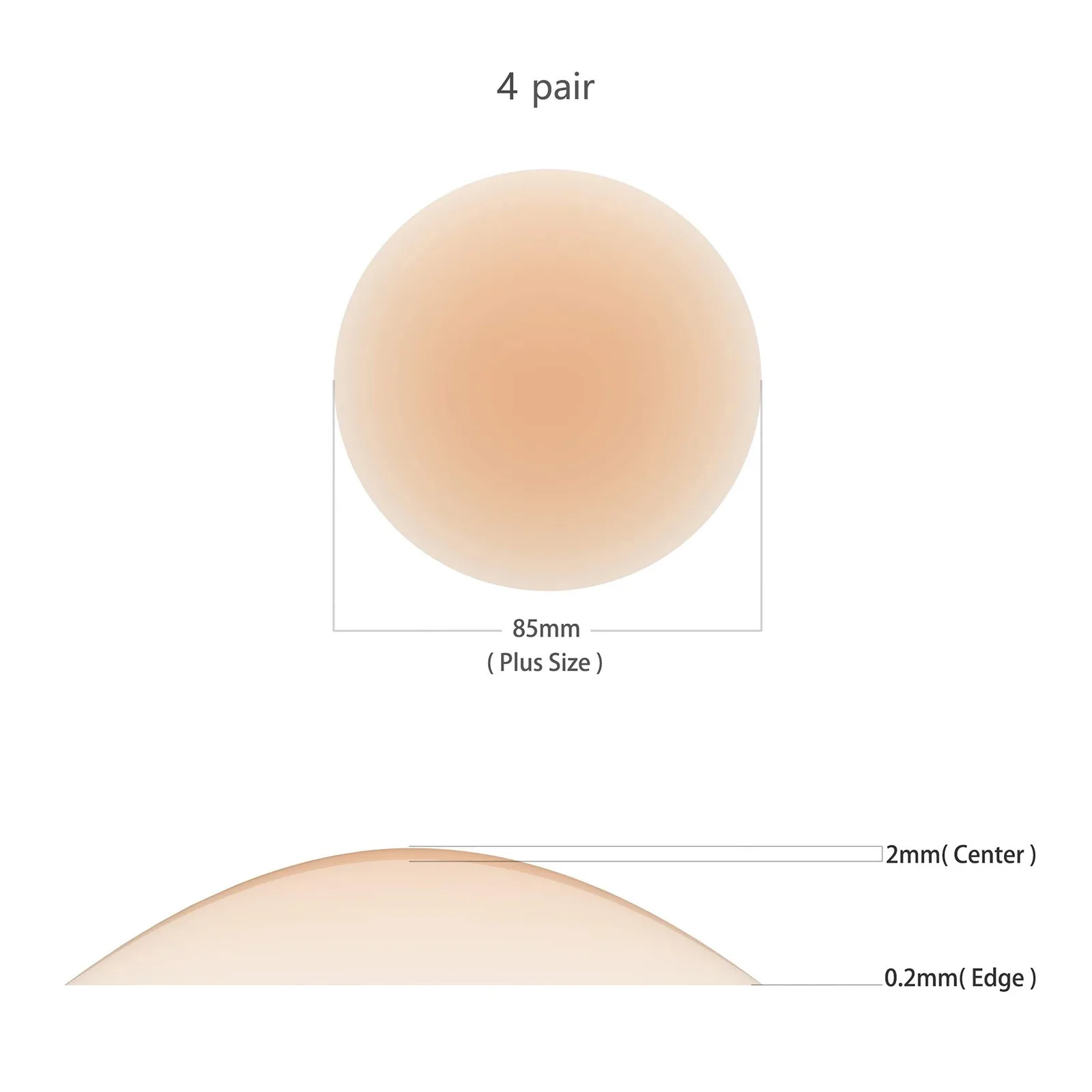 Cool Reusable Self Adhesive Silicone Breast Nipple Cover Bra Pad Invisible Petals Pasties Women Accessories Stickers 1/4 Pairs
Cool Reusable Self Adhesive Silicone Breast Nipple Cover Bra Pad Invisible Petals Pasties Women Accessories Stickers 1/4 Pairs