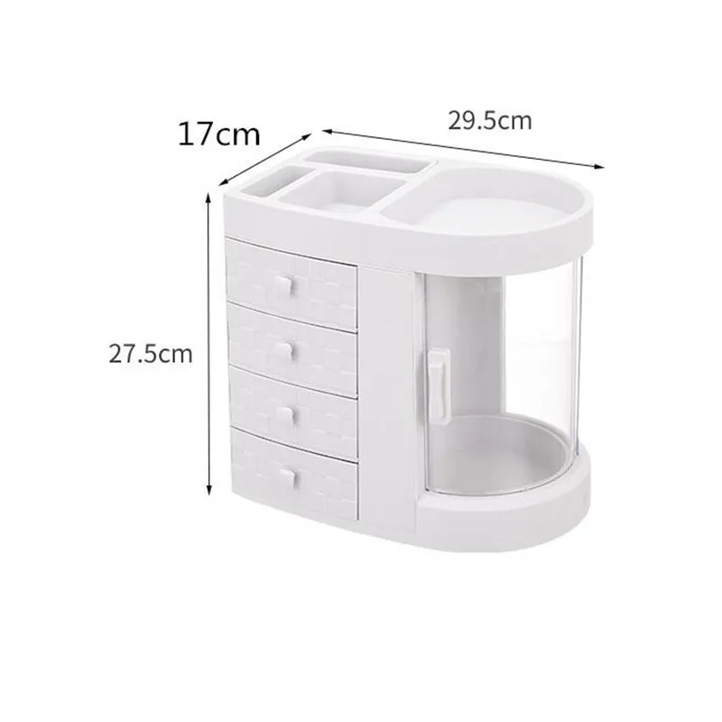 Multilayer Drawer Makeup Box Organizer For Cosmetics Display Stand Holder Rack Showcase Plate Sundries Jewelry Storage Boxes
Multilayer Drawer Makeup Box Organizer For Cosmetics Display Stand Holder Rack Showcase Plate Sundries Jewelry Storage Boxes