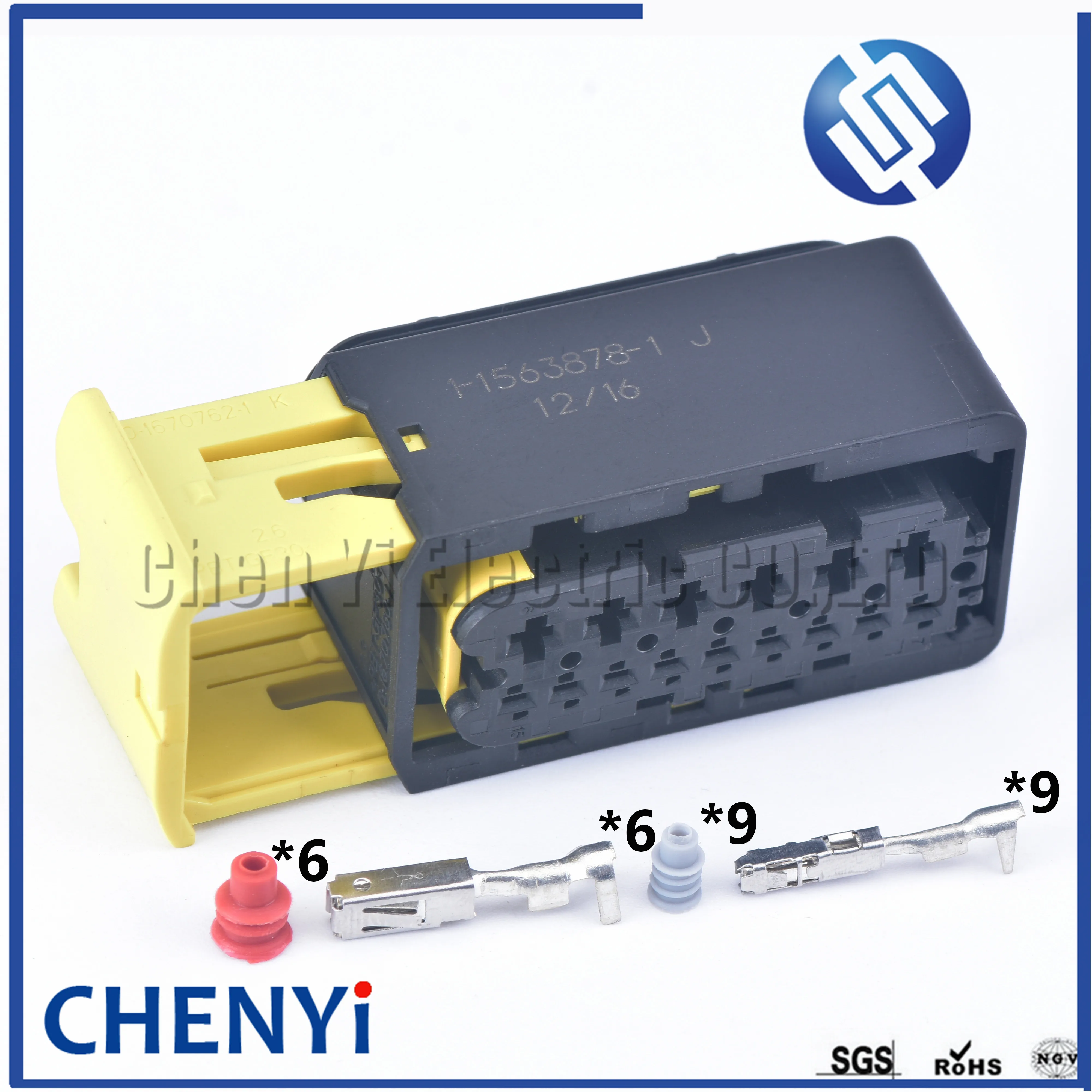 15 Pin TE Tyco Auto wiring harness plug ECU plug Bumper radar headlight plugs ABS sensor plug connector plug engine 1-1563878-1
15 Pin TE Tyco Auto wiring harness plug ECU plug Bumper radar headlight plugs ABS sensor plug connector plug engine 1-1563878-1