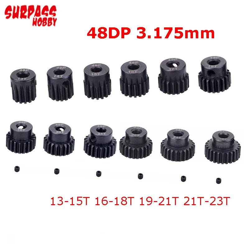 Шестерни двигателя 48DP из хромированной стали 3,175 мм, 13-15T 16-18T 19-21T 21T-23T, комбинированные шестерни двигателя для автомобильного двигателя 1/10
Шестерни двигателя 48DP из хромированной стали 3,175 мм, 13-15T 16-18T 19-21T 21T-23T, комбинированные шестерни двигателя для автомобильного двигателя 1/10