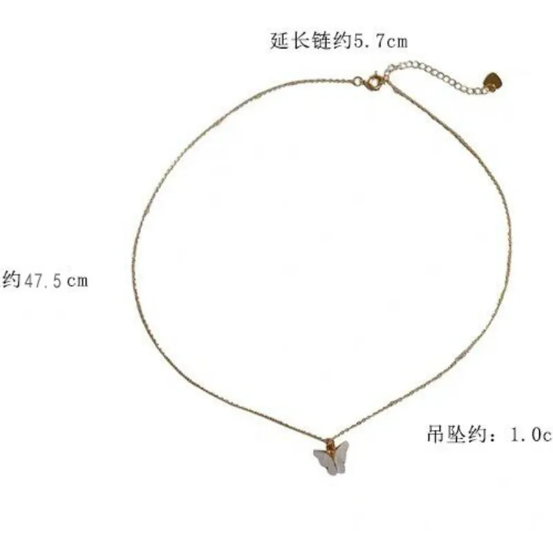 YPAY 2021 Female Simple Compact Butterfly Pendant Necklace Korean Temperament Fashion Women Girl Jewelry Accessories
YPAY 2021 Female Simple Compact Butterfly Pendant Necklace Korean Temperament Fashion Women Girl Jewelry Accessories