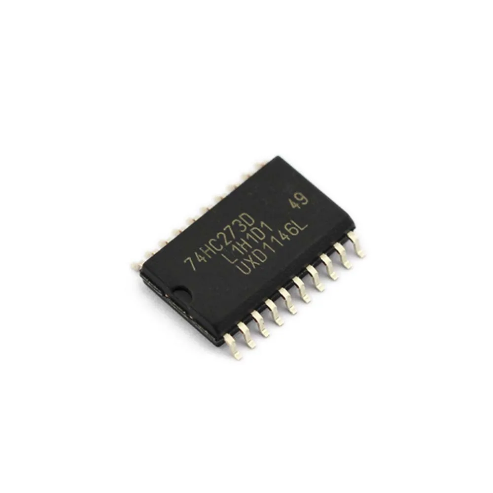 10 шт./лот 100% Новый оригинальный 74HC273D 74HC273 SOP-20 7,2 мм Octal D-тип шлепанцы IC
10 шт./лот 100% Новый оригинальный 74HC273D 74HC273 SOP-20 7,2 мм Octal D-тип шлепанцы IC
