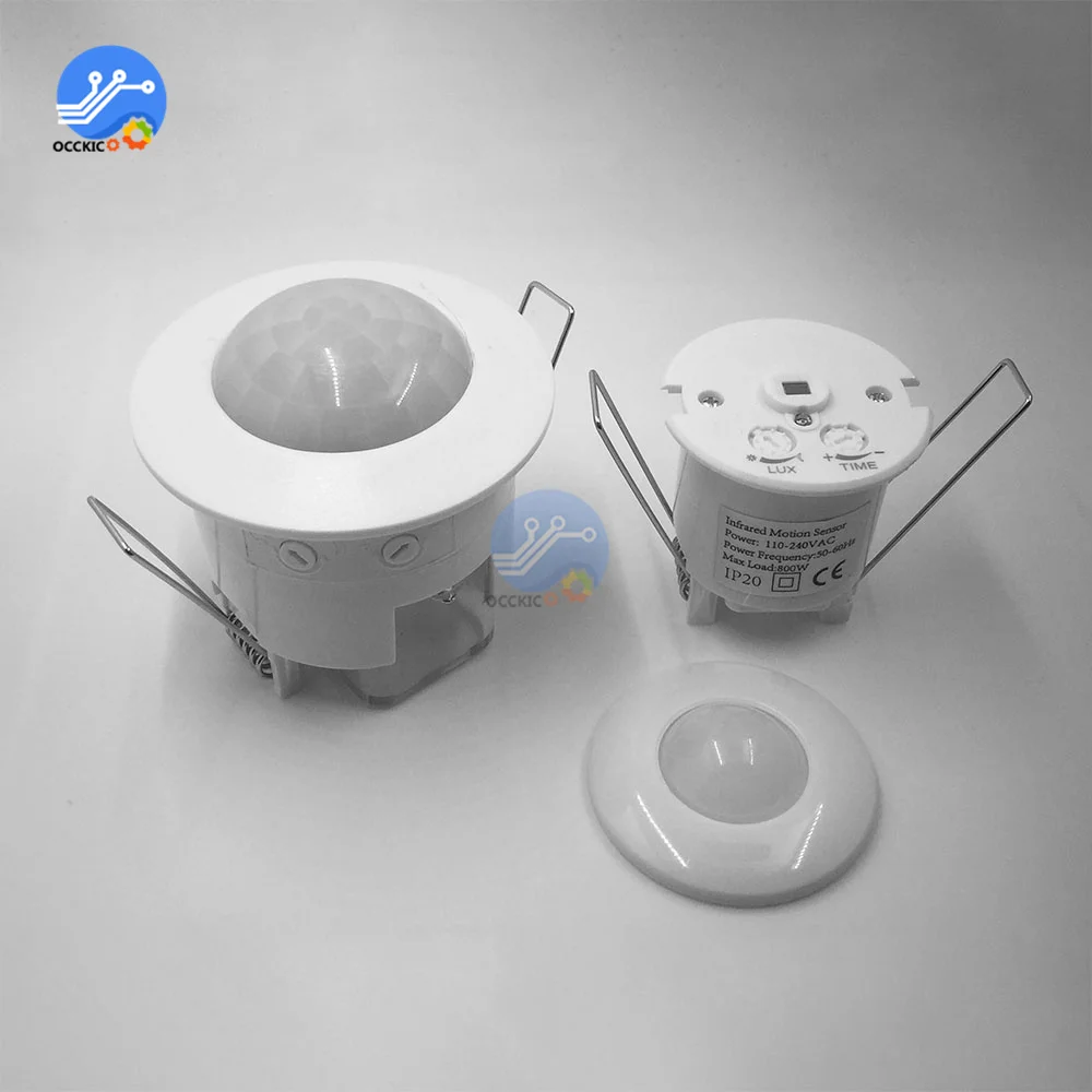 AC110-240V Ceiling Human Body Infrared Sensor 4CM 6.2CM IR Automatic Sensor Light Switch Infrared Motion Sensor Detection
AC110-240V Ceiling Human Body Infrared Sensor 4CM 6.2CM IR Automatic Sensor Light Switch Infrared Motion Sensor Detection