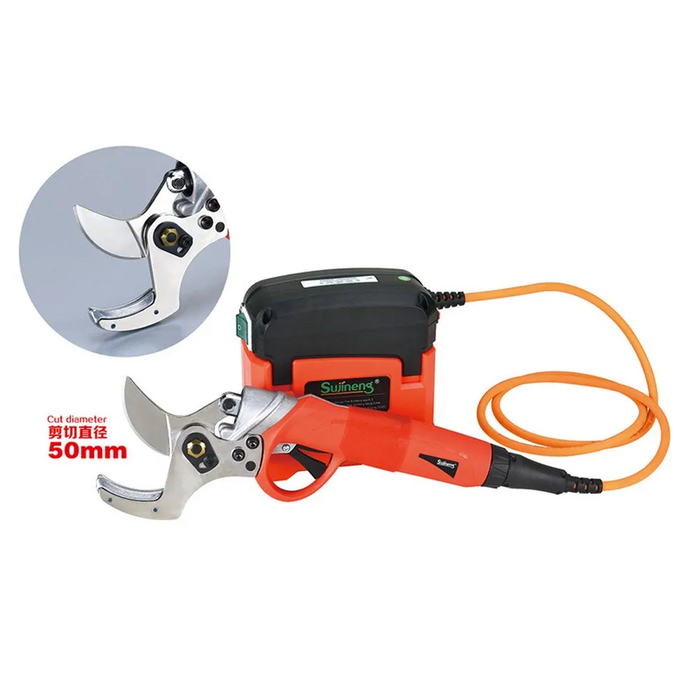 5cm Electric Fruit Tree Scissors 36V Electric Pruning Shears Garden Rechargeable Electric High Branch Pruning Shears
5cm Electric Fruit Tree Scissors 36V Electric Pruning Shears Garden Rechargeable Electric High Branch Pruning Shears