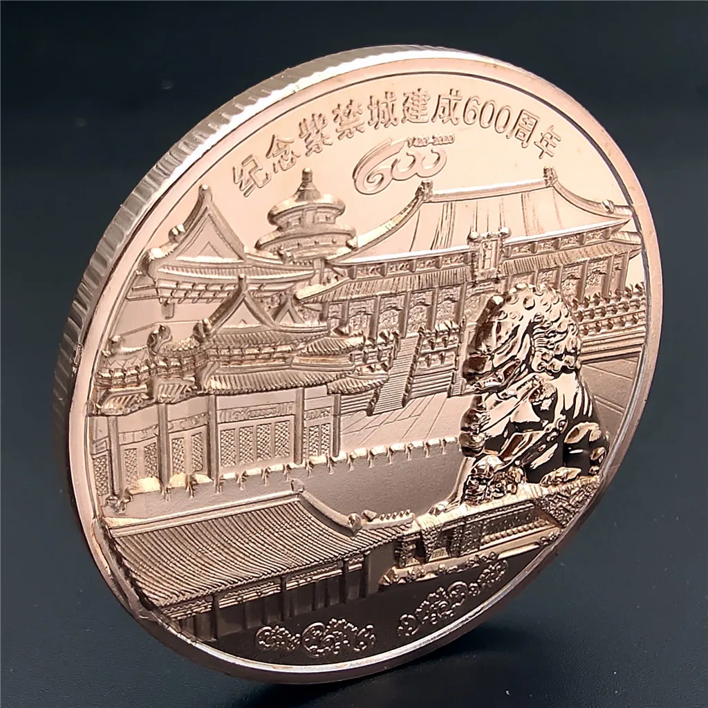 600th Anniversary of Forbidden City Imperial Palace Beijing China Commemorative Coins Relief Gold Silver Copper Badge
600th Anniversary of Forbidden City Imperial Palace Beijing China Commemorative Coins Relief Gold Silver Copper Badge