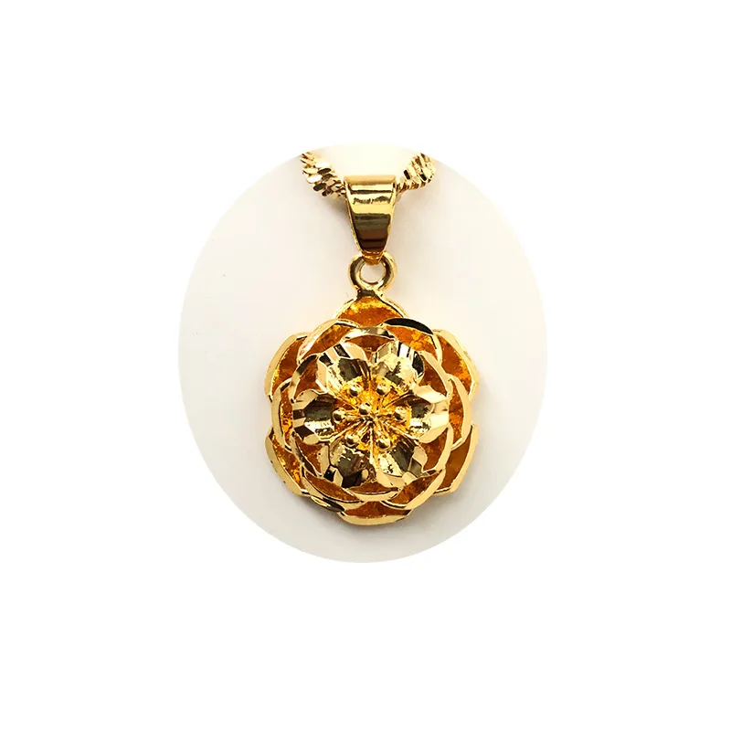 24k gold-plated flower necklace yellow gold chrysanthemum pendant wedding imitation gold flower necklace female
24k gold-plated flower necklace yellow gold chrysanthemum pendant wedding imitation gold flower necklace female