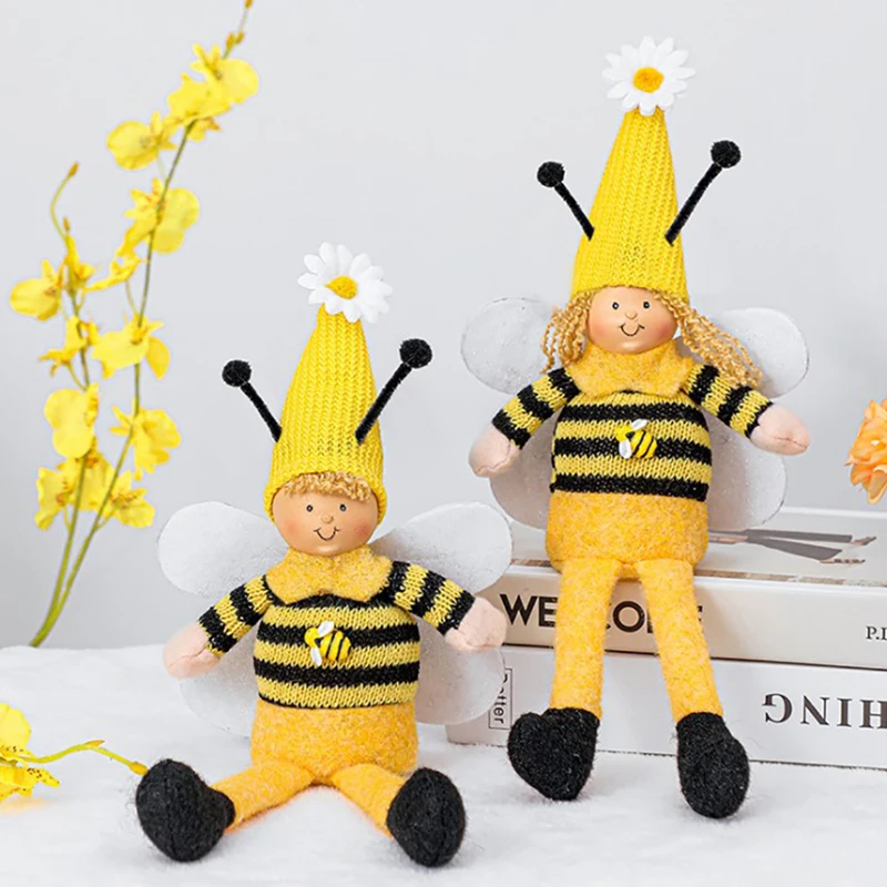1Pcs Long-Legged Bee Shape Doll Ornaments Festival Decorations Insect Kawaii Room Decor Toys 2 Styles Choise
1Pcs Long-Legged Bee Shape Doll Ornaments Festival Decorations Insect Kawaii Room Decor Toys 2 Styles Choise