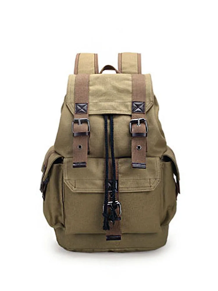 Outdoor Travel Mountaineering Bag Canvas Leisure Sports Backpack Shopping Camping Student Backpack Schoolbag
Outdoor Travel Mountaineering Bag Canvas Leisure Sports Backpack Shopping Camping Student Backpack Schoolbag