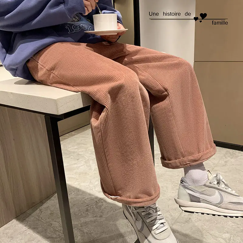 Autumn Winter Cotton Corduroy Pants Men's Fashion Retro Wide-leg Pants Men Streetwear Korean Loose Straight Casual Pants Mens
Autumn Winter Cotton Corduroy Pants Men's Fashion Retro Wide-leg Pants Men Streetwear Korean Loose Straight Casual Pants Mens